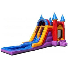 eInflatables Inflatable Bouncers 18'H Blazing Double Dip with Pool by eInflatables 781880286196 5064 18'H Blazing Double Dip with Pool by eInflatables SKU# 5064