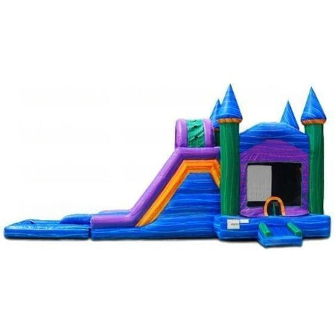 eInflatables Inflatable Bouncers 18'H Frosty Double Dip with Pool by eInflatables 781880286202 5066 18'H Frosty Double Dip with Pool by eInflatables SKU# 5066