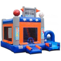 eInflatables Inflatable Bouncers 18'H Jump N Splash All Star Dry Combo by eInflatables 781880288053 6560zz 18'H Jump N Splash All Star Dry Combo by eInflatables SKU#6560zz      