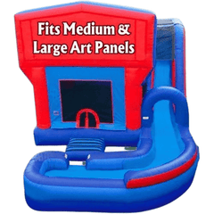 eInflatables Inflatable Bouncers 18'H Jump N Splash Modular w/ Landing by eInflatables 781880235781 367 18'H Jump N Splash Modular w/ Landing by eInflatables SKU# 367