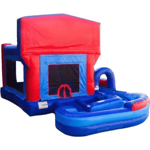 eInflatables Inflatable Bouncers 18'H Jump N Splash Modular w/ Landing by eInflatables 781880235781 367 18'H Jump N Splash Modular w/ Landing by eInflatables SKU# 367
