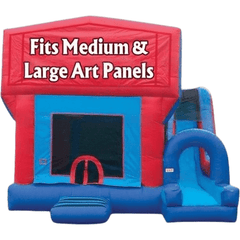 18'H Jump N Splash Modular w/ Pool by eInflatables