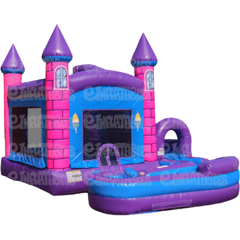 eInflatables Inflatable Bouncers 18'H Jump N Splash Princess w/ Landing by eInflatables 781880286295 6579 18'H Jump N Splash Princess w/ Landing by eInflatables SKU# 6579