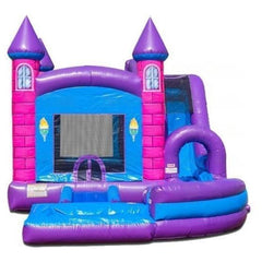 eInflatables Inflatable Bouncers 18'H Jump N Splash Princess w/ Pool by eInflatables 781880286141 6574 18'H Jump N Splash Princess w/ Pool by eInflatables SKU# 6574