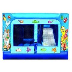 eInflatables Inflatable Bouncers 7'10"H 3 in 1 Mini Under the Sea Combo by eInflatables 781880287537 275 7'10"H 3 in 1 Mini Under the Sea Combo by eInflatables SKU#275  