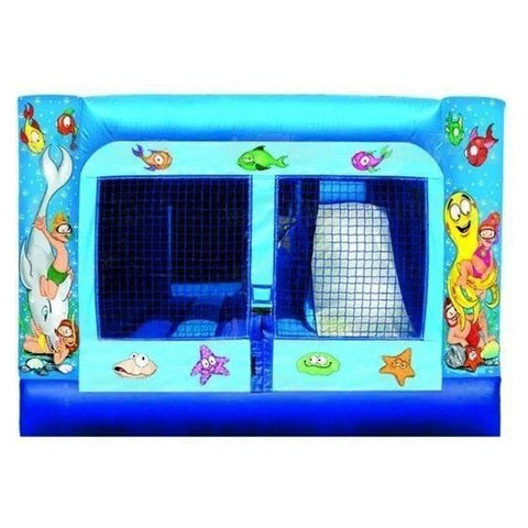 eInflatables Inflatable Bouncers 7'10"H 3 in 1 Mini Under the Sea Combo by eInflatables 781880287537 275 7'10"H 3 in 1 Mini Under the Sea Combo by eInflatables SKU#275  