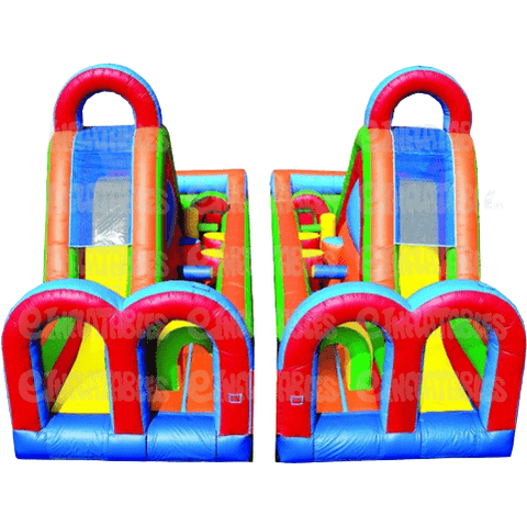 eInflatables Inflatable Bouncers Mini Turbo Rush Course 2 Piece A + B by einflatables 781880287797 415 Mini Turbo Rush Course 2 Piece A + B by Einflatables SKU#415   