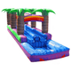 10'H Run N Splash Bermuda Blast 2 Lane Slide by eInflatables