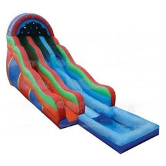 eInflatables Water Parks & Slides 16'H Rip N Dip With Pool by eInflatables 781880268314 680-1 16'H Rip N Dip With Pool by eInflatables SKU# 680