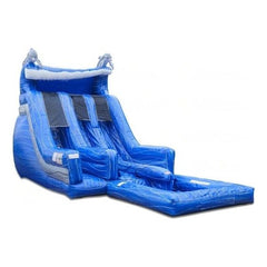 eInflatables Water Parks & Slides 18'H Aqua Rock Dual Lane Splash Down 2 with Pool by eInflatables 5204