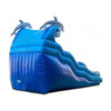 Image of eInflatables Water Parks & Slides 18'H Dolphin Rip N Dip with Pool by eInflatables 781880268369 681 18'H Dolphin Rip N Dip with Pool by eInflatables SKU# 681