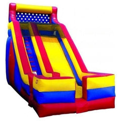 eInflatables Water Parks & Slides 18'H Dry Slide with Front Exit by eInflatables 781880295792 300F 18'H Dry Slide with Front Exit by eInflatables SKU# 300F