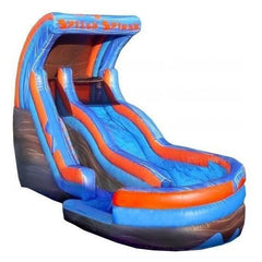 eInflatables Water Parks & Slides 18'H Splish Splash with Pool by eInflatables 781880268352 975 18'H Splish Splash with Pool by eInflatables SKU# 975