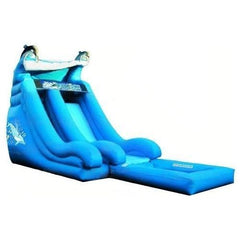 eInflatables Water Parks & Slides 18'H Super Splash Down 2 with Pool by eInflatables 781880238751 540 18'H Super Splash Down 2 with Pool by eInflatables SKU# 540