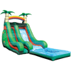 Image of 18'H Super Splash Down Tropical with Pool by eInflatables