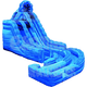 20'H Blue Ice with Landing by eInflatables