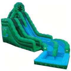 20'H Emerald Ice with Pool by eInflatables