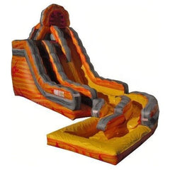 eInflatables Water Parks & Slides 20'H Fire Rock Ice Slide with Pool by eInflatables 781880284352 858 20'H Fire Rock Ice Slide with Pool by eInflatables SKU# 858  