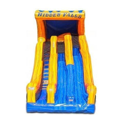 20'H Hidden Falls Blue(Slide Only) by eInflatables