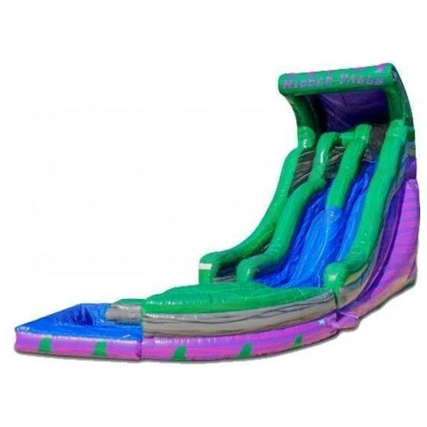 eInflatables Water Parks & Slides 20'H Hidden Falls Emerald with Pool by eInflatables 781880284291 5062 20'H Hidden Falls Emerald with Pool by eInflatables SKU# 5062  