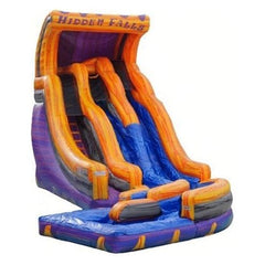 eInflatables Water Parks & Slides 20'H Hidden Falls Fire with Pool by eInflatables 781880238782 5060 20'H Hidden Falls Fire with Pool by eInflatables SKU# 5060