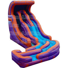 eInflatables Water Parks & Slides 20'H Hidden Falls Purple with Landing by eInflatables 781880286820 966 20'H Hidden Falls Purple with Landing by eInflatables SKU#966