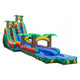 20'H Tropical Ice Run N Splash Combo by eInflatables