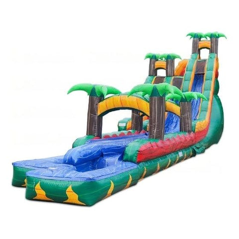 eInflatables Water Parks & Slides 20'H Tropical Ice Run N Splash Combo by eInflatables 781880213093 5200 20'H Tropical Ice Run N Splash Combo by eInflatables 5200