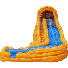 22'H Fire Rapids with Landing by eInflatables