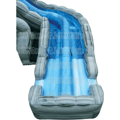 22'H Wild Rapids Slide with Landing by eInflatables