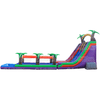 Image of eInflatables Water Parks & Slides 28'H Towering Palms 3 Lane RNSCombo by eInflatables 781880268307 5000 28'H Towering Palms 3 Lane RNSCombo by eInflatables SKU# 5000