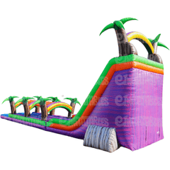 28'H Towering Palms 3 Lane RNSCombo by eInflatables