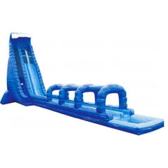 eInflatables Water Parks & Slides 32'H Blue Crush 2 Lane Run N Splash Combo by eInflatables 781880269502 705 32'H Blue Crush 2 Lane Run N Splash Combo by eInflatables SKU#705