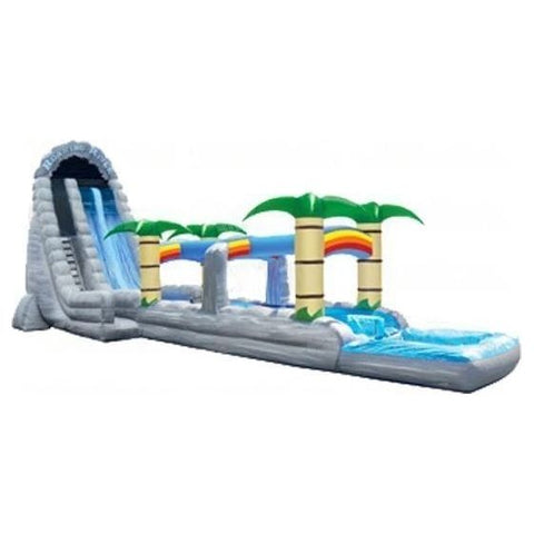 eInflatables Water Parks & Slides 42'H Roaring River 2 Lane Run N Splash Combo by eInflatables 781880269380 840 42'H Roaring River 2 Lane Run N Splash Combo by eInflatables SKU#840