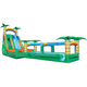 42'H Tropical 2 Lane Run N Slide Combo by eInflatables