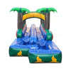 Image of eInflatables Water Parks & Slides 8'H Tropical Ice Run N Splash by eInflatables 20'H Tropical Ice with Curved Pool by eInflatables 5222