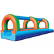 9'H Inflatable Run N Splash Single Lane Slide by eInflatables