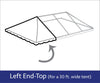 Image of 30' x 15' Rope End Extender West Coast Frame Tent Top Only