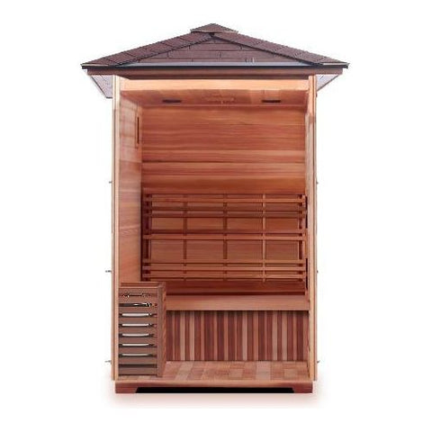 Enlighten Infrared Saunas Saunas 2 Person MoonLight Canadian Cedar Sauna by Enlighten Infrared Saunas