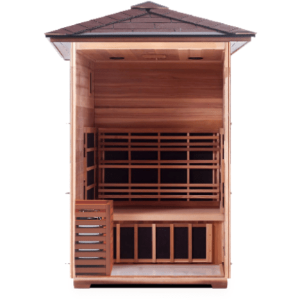 Enlighten Infrared Saunas Saunas 2 Person Sapphire Canadian Cedar Sauna by Enlighten Infrared Saunas