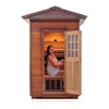 Image of Enlighten Infrared Saunas Saunas 2 Person Sierra Canadian Cedar Sauna by Enlighten Infrared Saunas