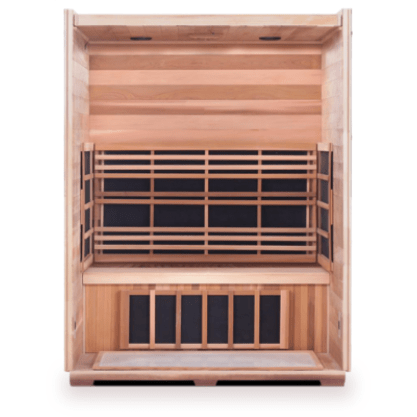 Enlighten Infrared Saunas Saunas 3 Person Sierra Canadian Cedar Sauna by Enlighten Infrared Saunas