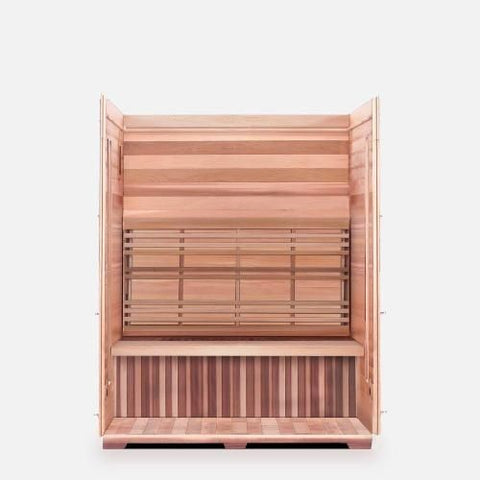Enlighten Infrared Saunas Saunas 3 Person SunRise Canadian Cedar Sauna by Enlighten Infrared Saunas