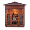 Image of Enlighten Infrared Saunas Saunas 4 Person Rustic Canadian Cedar Sauna by Enlighten Infrared Saunas