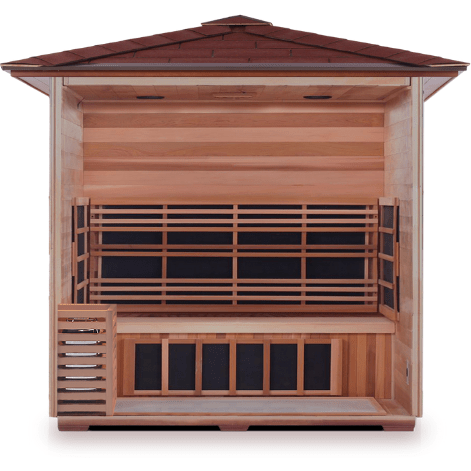 Enlighten Infrared Saunas Saunas 4 Person Sapphire Canadian Cedar Sauna by Enlighten Infrared Saunas