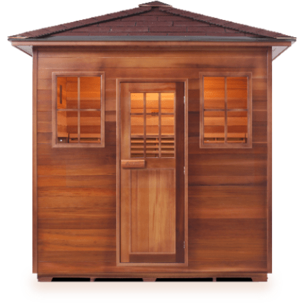 Enlighten Infrared Saunas Saunas 5 Person MoonLight Canadian Cedar Sauna by Enlighten Infrared Saunas