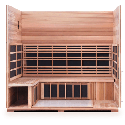 Enlighten Infrared Saunas Saunas 5 Person Sapphire Canadian Cedar Sauna by Enlighten Infrared Saunas