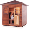 Image of Enlighten Infrared Saunas Saunas 5 Person Sapphire Canadian Cedar Sauna by Enlighten Infrared Saunas