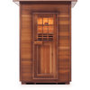 Image of Enlighten Infrared Saunas Saunas Indoor 2 Person Sierra Canadian Cedar Sauna by Enlighten Infrared Saunas 693614812611 I-16376