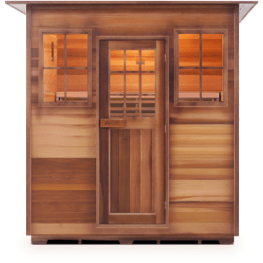 Enlighten Infrared Saunas Saunas Indoor 4 Person MoonLight Canadian Cedar Sauna by Enlighten Infrared Saunas 693614812635 TI-16378